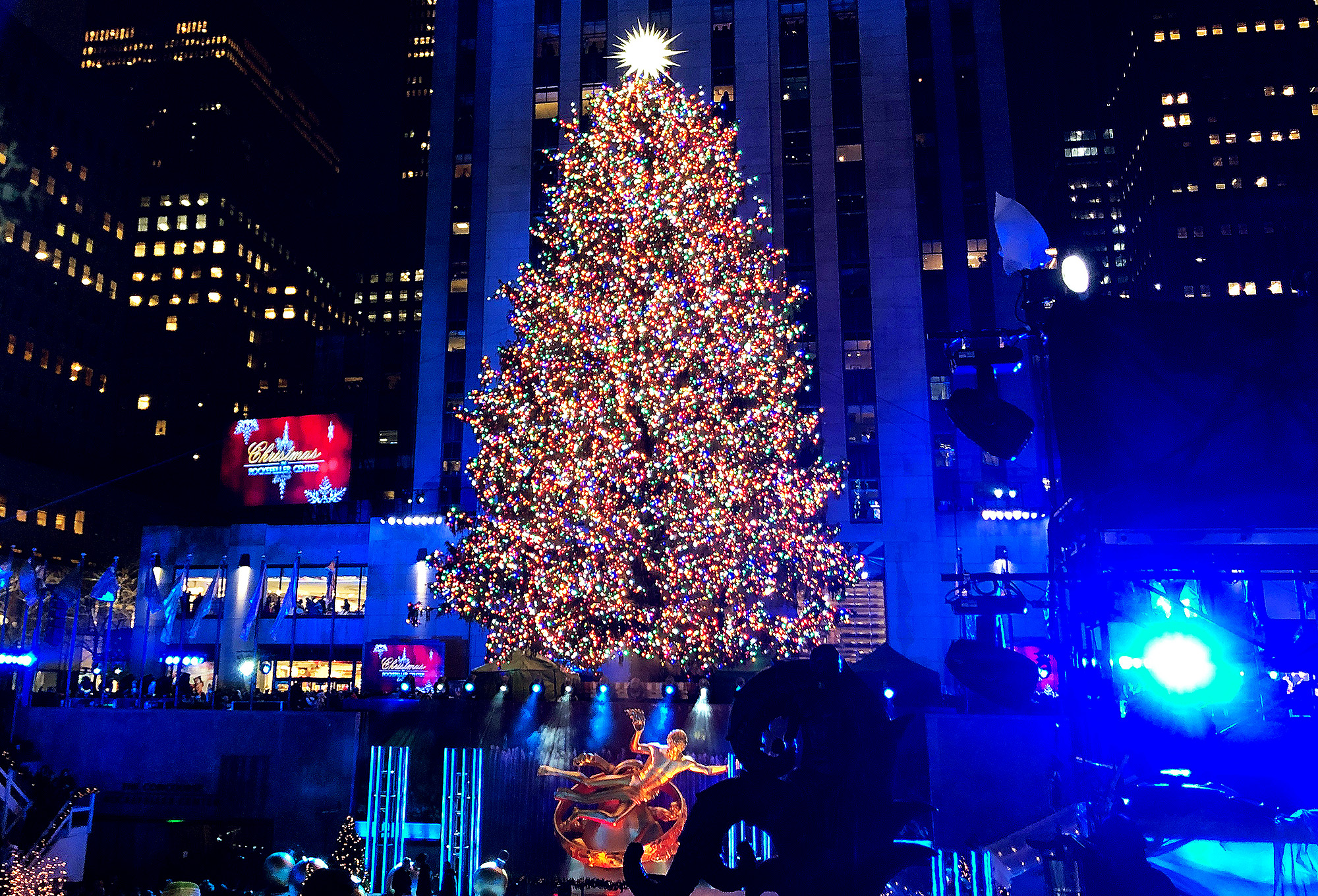 In pictures Rockefeller Center Christmas Tree is ready for the holiday