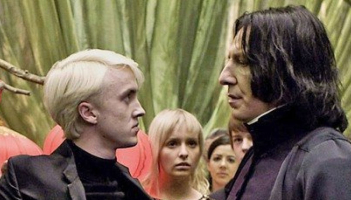 Tom Felton Says Working with 'Harry Potter' Costar Alan Rickman Was  'Terrifying' But That He Had a 'Wicked Sense of Humor