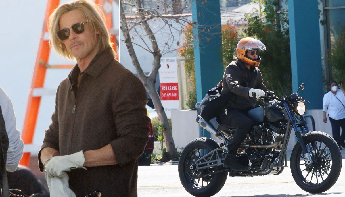 brad pitt bike