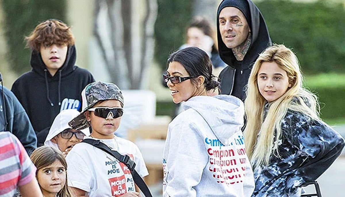 Kourtney Kardashian celebrates Memorial Day with kids and beau Travis ...