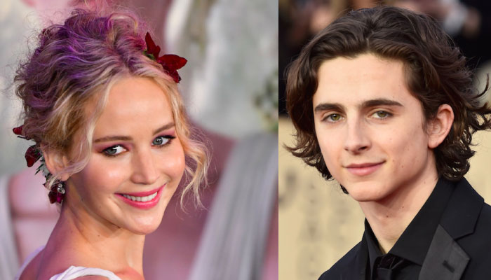 Jennifer Lawrence publicly declares her thirst for Timothee Chalamet ...