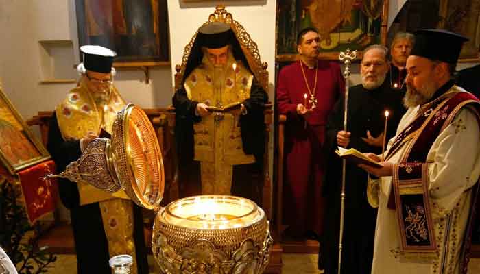 Anointing ceremony of the UK monarch