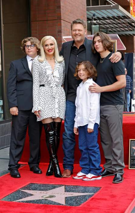 Gwen Stefani honours Blake Shelton at his Hollywood Walk of Fame Ceremony