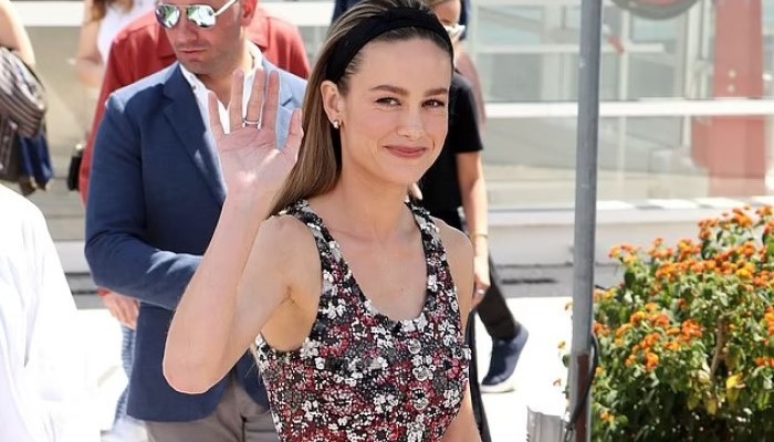 Brie Larson looks FRESH in Floral dress at Cannes Film Festival