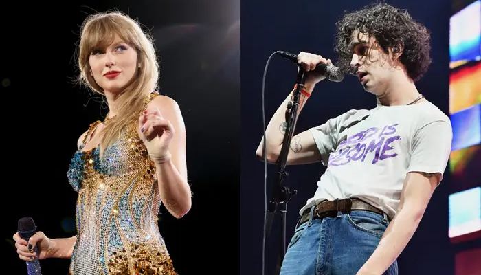 Matty Healy sneaked into rumoured girlfriend Taylor Swifts apartment amid budding romance