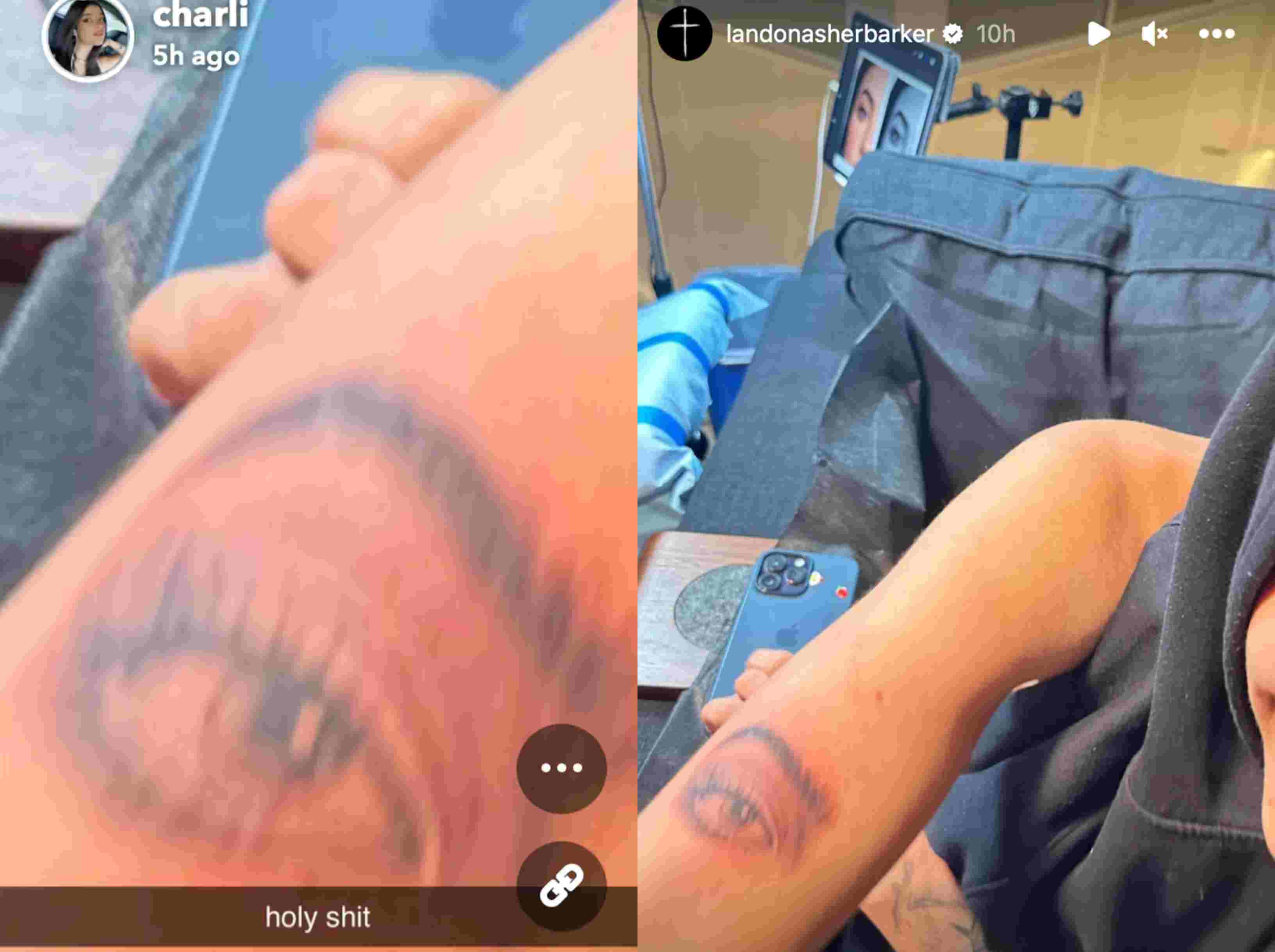 Charli Damelio Got A TATTOO At AGE 16 caught  YouTube