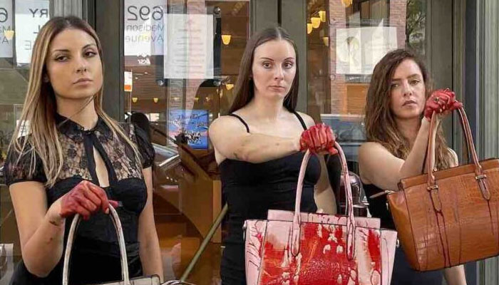 PETA desires skin to be fashioned into luxury handbag.