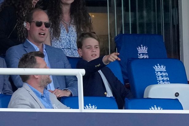 Inside Prince Williams day-out with oldest son Prince George at the Ashes