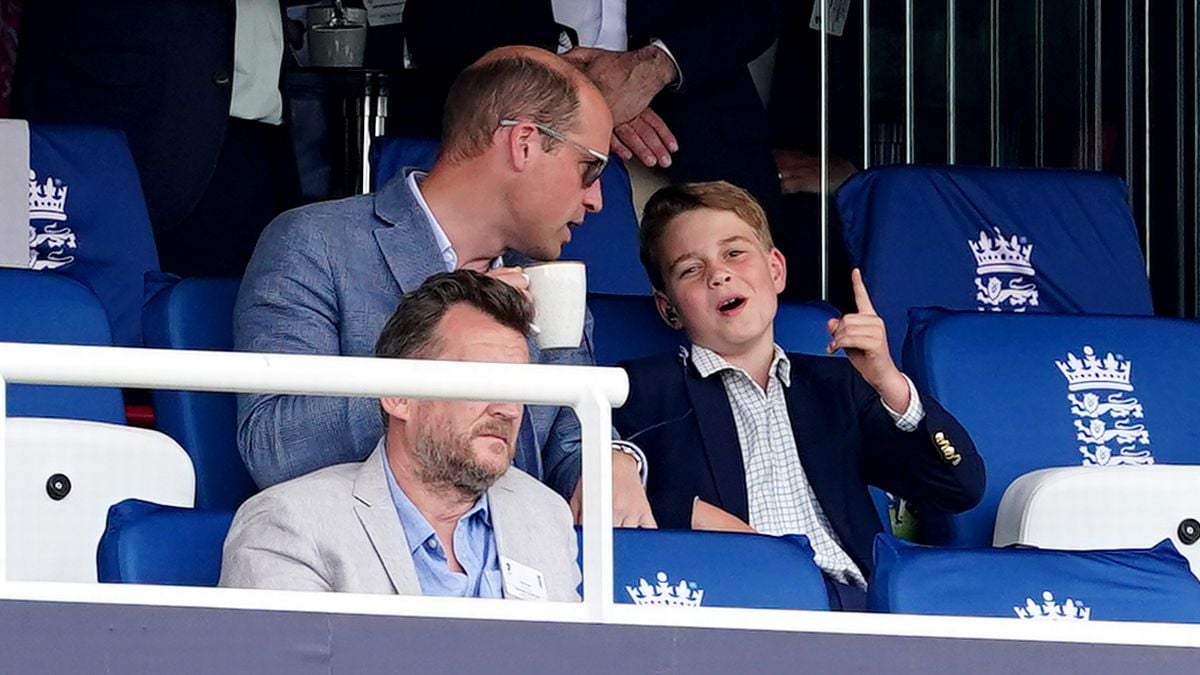 Inside Prince Williams day-out with oldest son Prince George at the Ashes