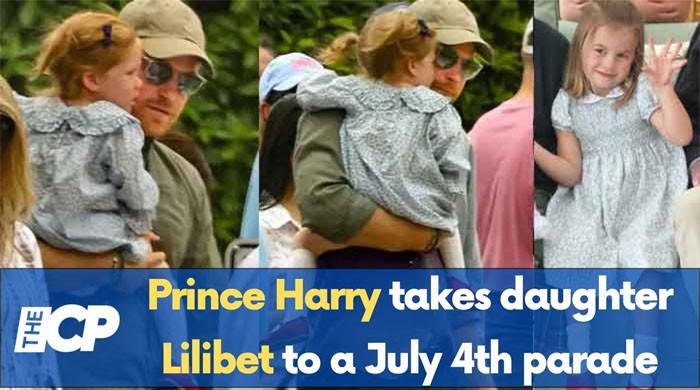 Prince Harry Takes Two-year-old Daughter Lilibet To A July 4th Parade ...