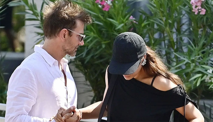 Bradley Cooper and Irina Shayk share close moments in Italy.
