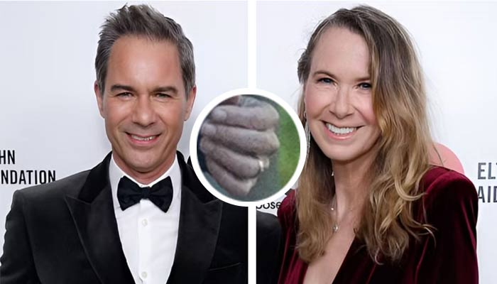 Eric McCormack is not taking his wedding band off after wife filed for divorce
