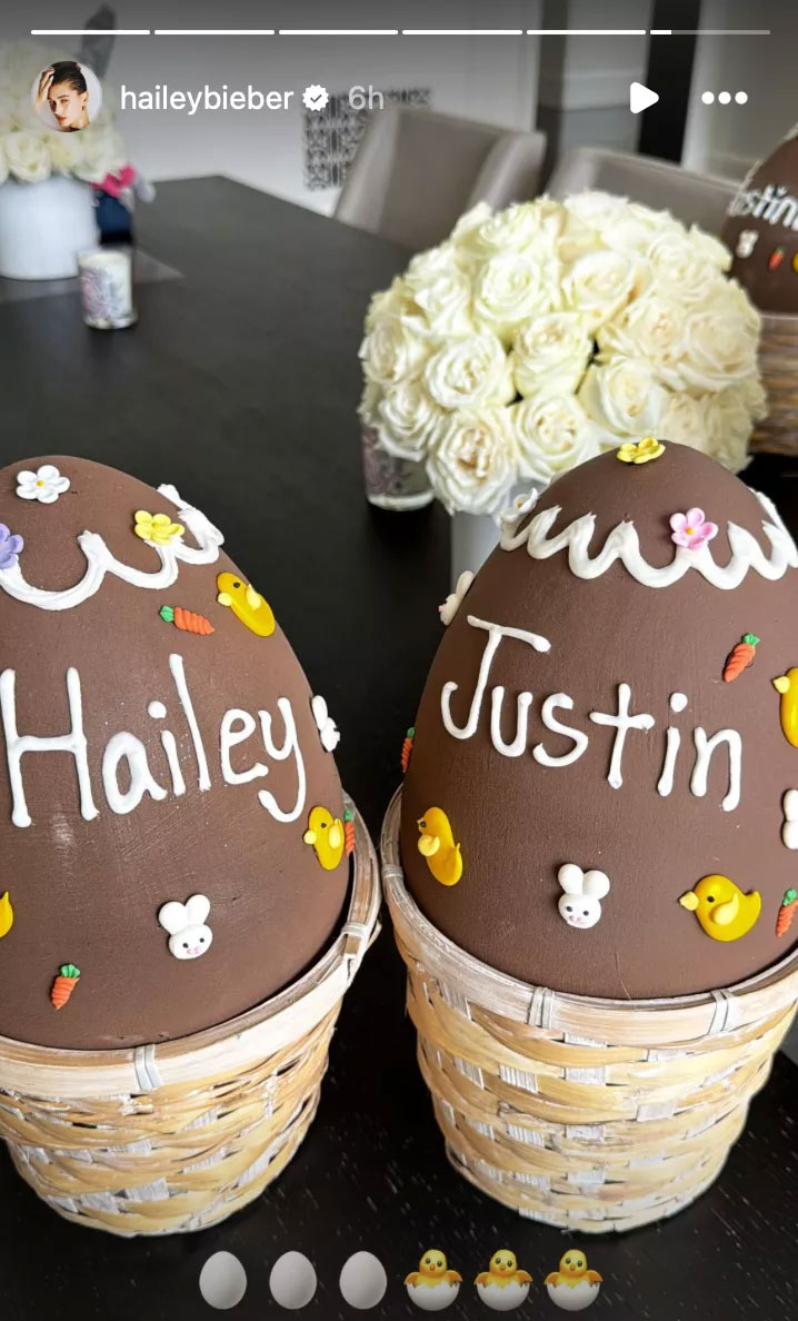 Justin, Hailey Bieber ring in Easter festivities together: See photos