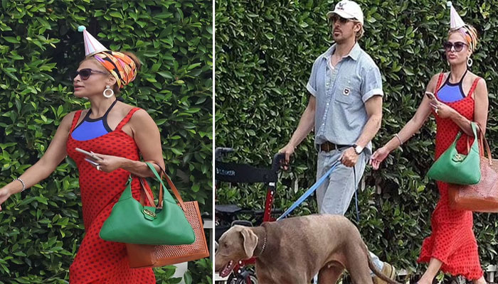 Ryan Gosling goes all out for Eva Mendes 50th birthday celebration